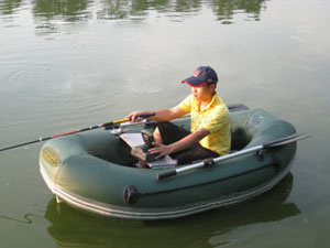 蚌埠钓鱼充气橡皮船